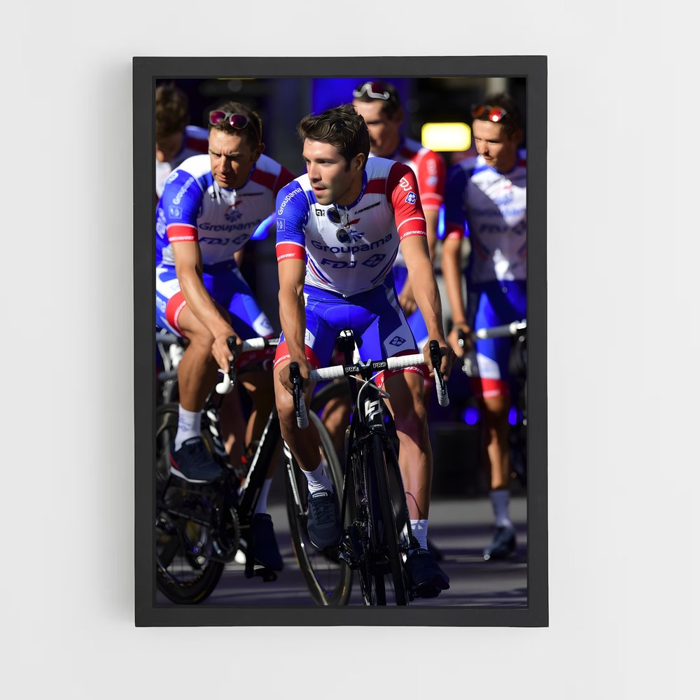 Poster Pédale de Maître – affiche Cyclisme (vue 2)